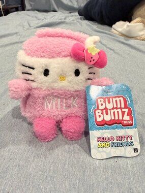 BumBumz x Hello Kitty Milk Plush NWT Russ Sanrio Stuffed Animal